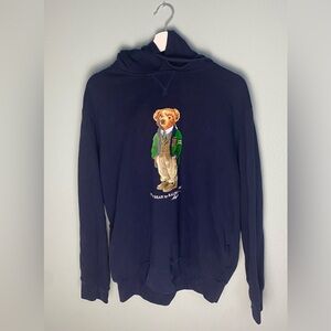 Polo Ralph Lauren Polo Bear Hoodie Navy Size Large